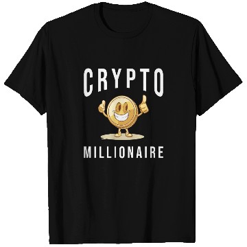 Discover Crypto Millionaire Bitcoin Coin T Shirts
