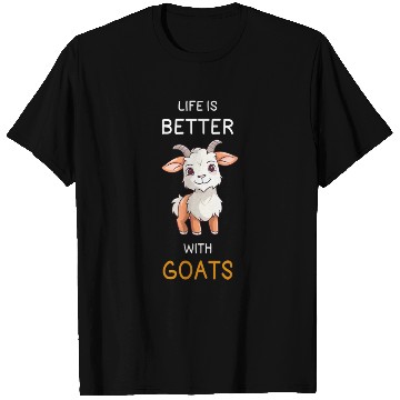 Discover Goat Lover Life Better T Shirts