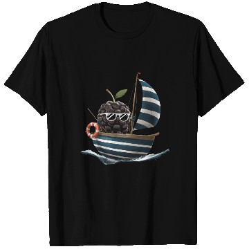 Discover Fruit Boating Blackberries T Shirts