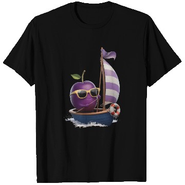 Discover Fruit Boating Plum T Shirts
