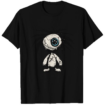 Discover Creepy Cute Voodoo Doll Art T Shirts