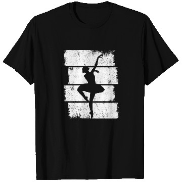Discover Female Ballet Dancer Drawing T Shirts