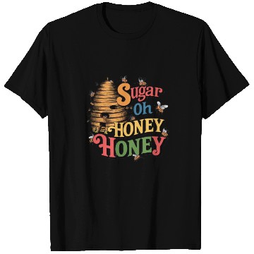 Discover Topography "Sugar Oh Honey Honey" T Shirts