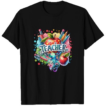 Discover Colorful Back To School Teacher and Octopus T Shirts