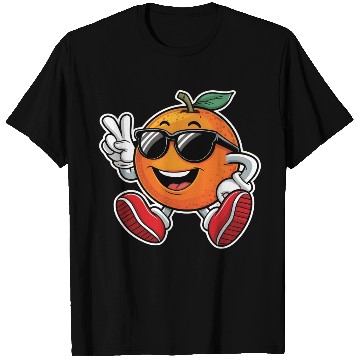 Discover Funny Orange Fruit Relaxing T Shirts