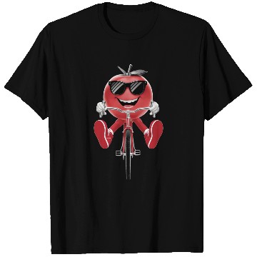 Discover Persimmon Cycling On Bike Realistic T Shirts