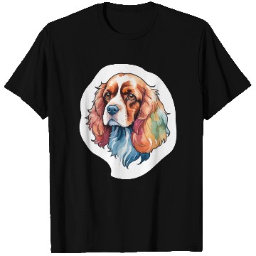 Discover American Cocker Spaniel Watercolor T Shirts