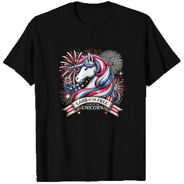 Discover Star-Spangled Unicorn with American Pride and T Shirts