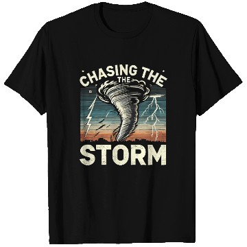 Discover Tornado Chasing Adventures: Embrace Nature's Fury T Shirts