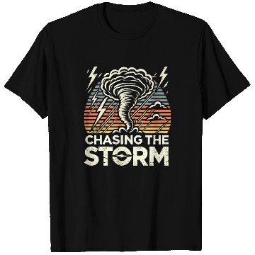 Discover Tornado Chasing Adventures: Embrace Nature's Fury T Shirts