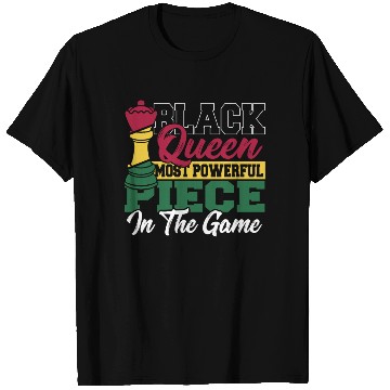 Discover Black Queen Most Powerful Piece African American T Shirts