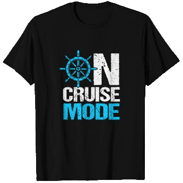 Discover Funny Cruise Trip Cruise Ship On Cruise Mode T Shirts