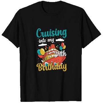 Discover Cruising Into My 34th Birthday Cruise Vacation T Shirts
