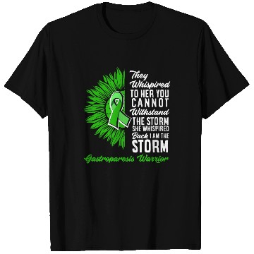 Discover Motivational Storm Gastroparesis Awareness T Shirts
