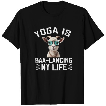 Discover Goat Yoga Balancing My Life T Shirts