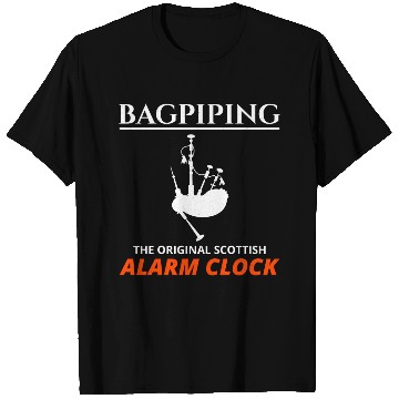 Discover Bagpipe Player Instrument Scottish Scotland Music T Shirts