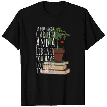 Discover Garden and Library T Shirts