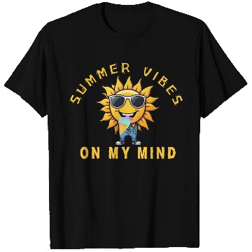 Discover Summer Vibes Sunflower T Shirts