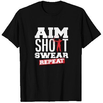 Discover Bow Aiming Swear Archery T Shirts