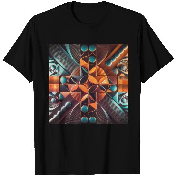Discover Geometric Symphony T Shirts