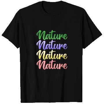 Discover Colorful nature design T Shirts
