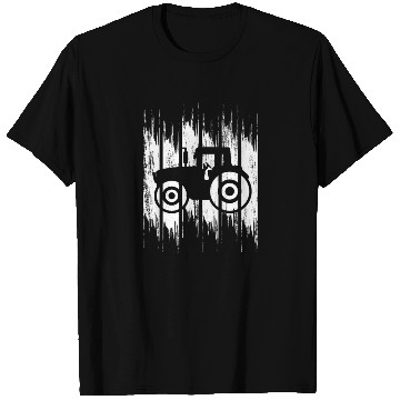 Discover Farming Tractor Drawing T Shirts