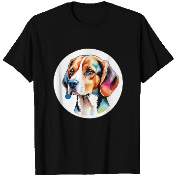 Discover Beagle Watercolor T Shirts