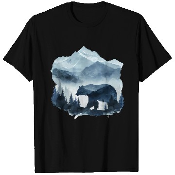 Discover a painting that expresses nature and animals T Shirts
