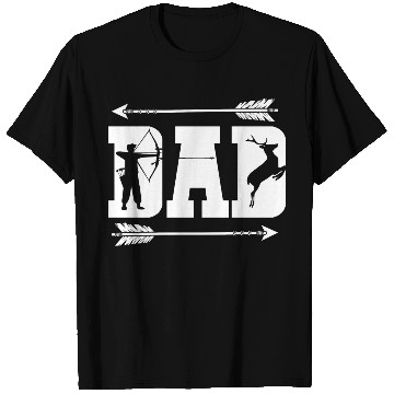 Discover Vintage Bow Hunting Bow Hunter Dad T Shirts