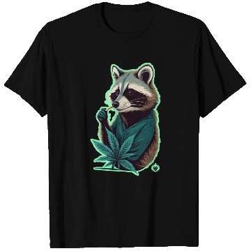 Discover RACCOON WEED T Shirts