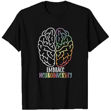 Discover embrace neurodiversity T Shirts