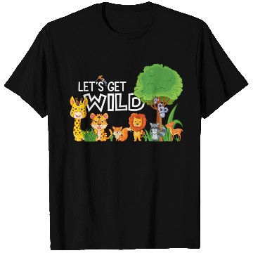 Discover Animal Theme Birthday Family T Shirts