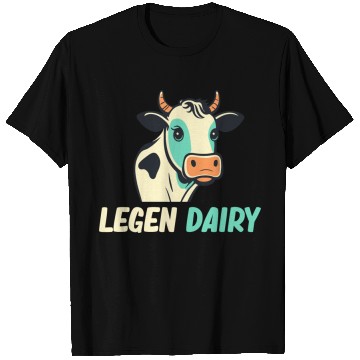 Discover Legend Dairy Cattle Farmer Hereford Ranchero T Shirts