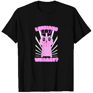 Discover Lesbian Eat What Funny Cat Lesbian LGBTQ T Shirts