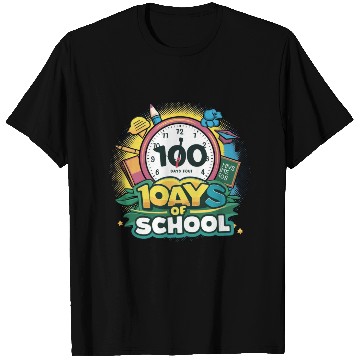 Discover 100 Days of School T Shirts Design