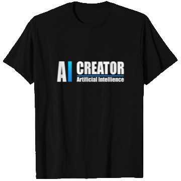 Discover AI Creator Artificial Intelligence Enthusiast T Shirts