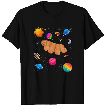 Discover Tardigrade Space! Nerd, Geek Microbiology Science T Shirts