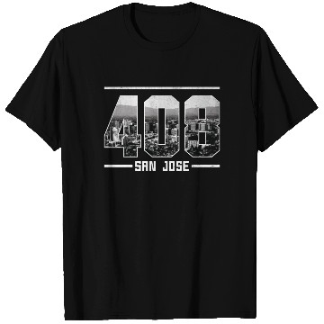Discover Vintage San Jose 408 T Shirts