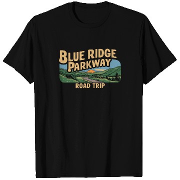 Discover Blue Ridge Parkway Road Trip Adventure T Shirts