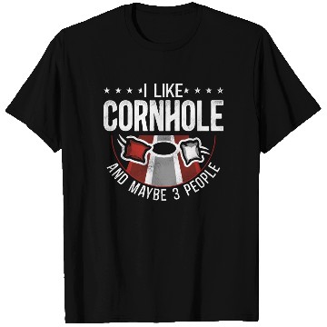 Discover Cornhole Team Bean Bag Player T Shirts
