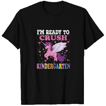 Discover Crush kindergarten dabbing unicorn back to school T Shirts