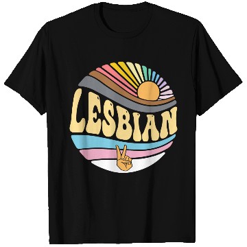 Discover Vintage Lesbian Pride Month - Groovy LGBT Gay T Shirts