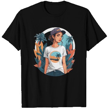 Discover Embracing the Beach Lifestyle T Shirts