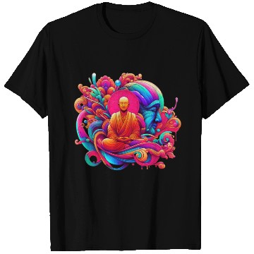 Discover Monk Positive Vibes T Shirts