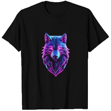 Discover Neon Wolf Lights T Shirts
