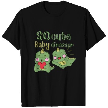 Discover little green dinosaur T Shirts