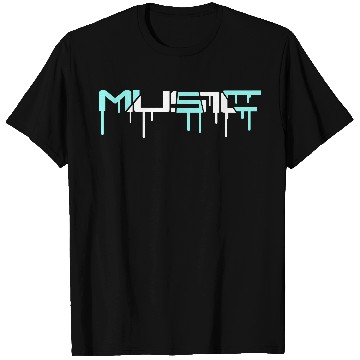 Discover Music Text Letters Quote Saying Graffiti Drops T Shirts