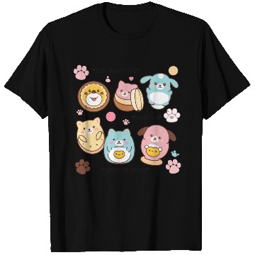 Discover Adorable animals Food with faces T Shirts