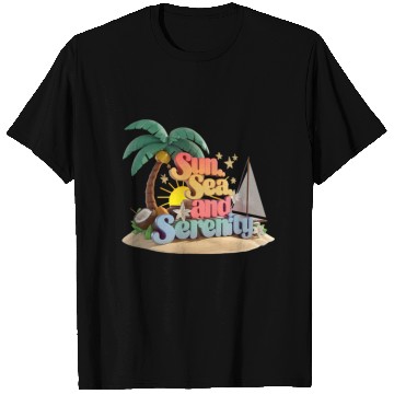 Discover Sun Sea And Serenity T Shirts