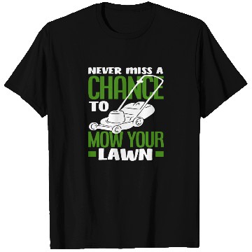 Discover Landscaper Gardener Lawn Mowing Saying T Shirts